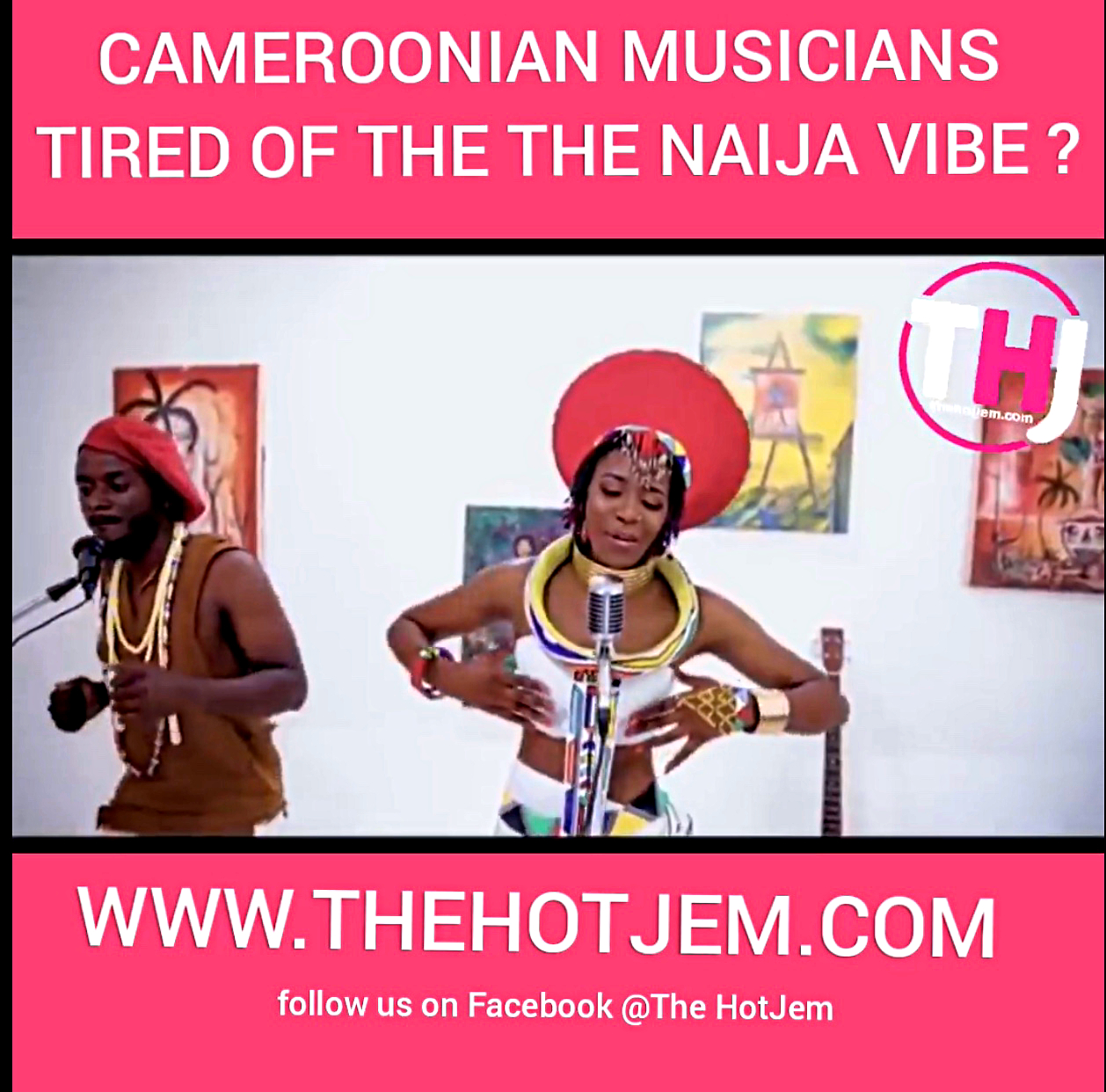 are cameroonian musicians tired of the "naija" vibe?