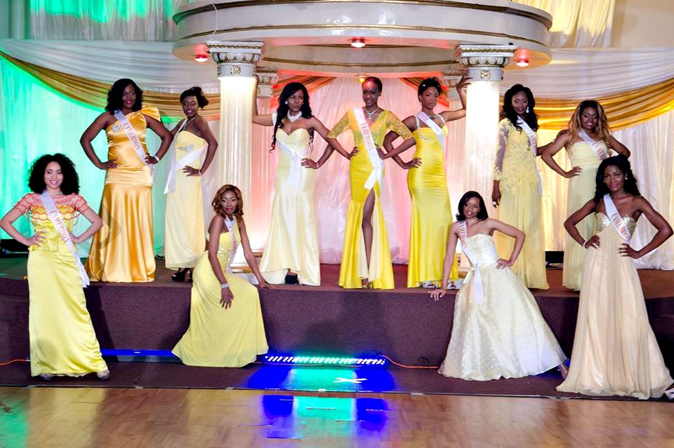 Certains des autres candidats pour l'élection de 2014 Miss Cameroun USA magnifiques. 