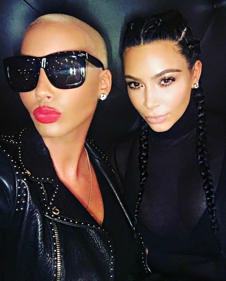 Is Amber Rose And Kim Kardashian Best Friends Now The Hotjem 1 Pan African Media Outlet