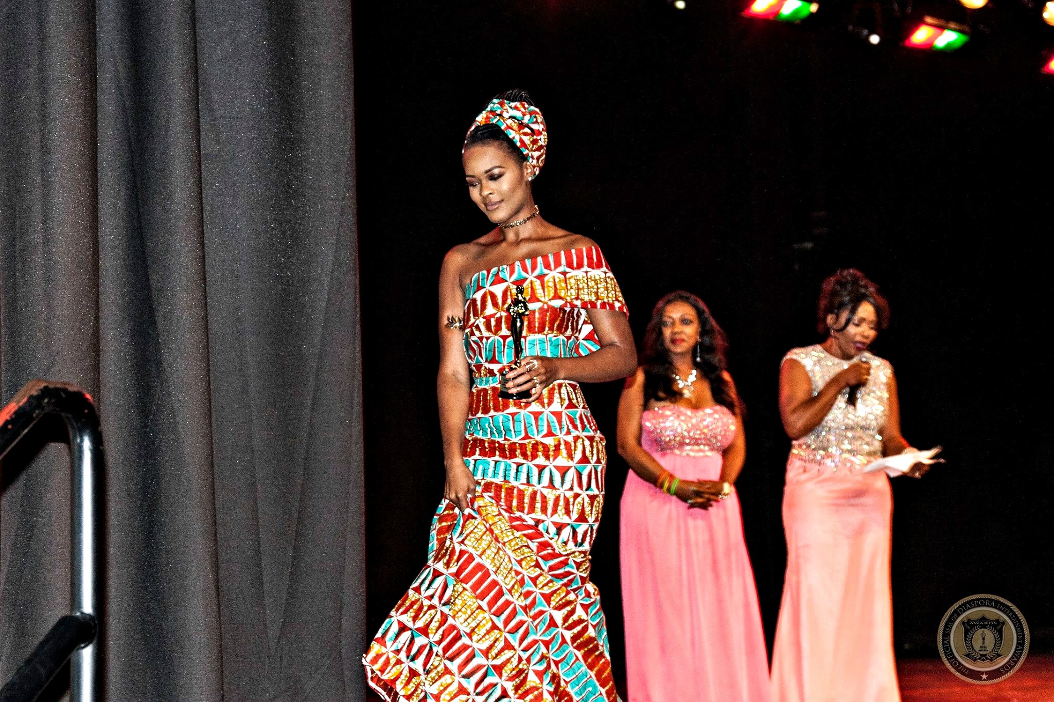 CAMEROONIAN MODEL AFOR TENYE LOOKS STUNNING AS SHE WINS THE 'BEST MODEL ...