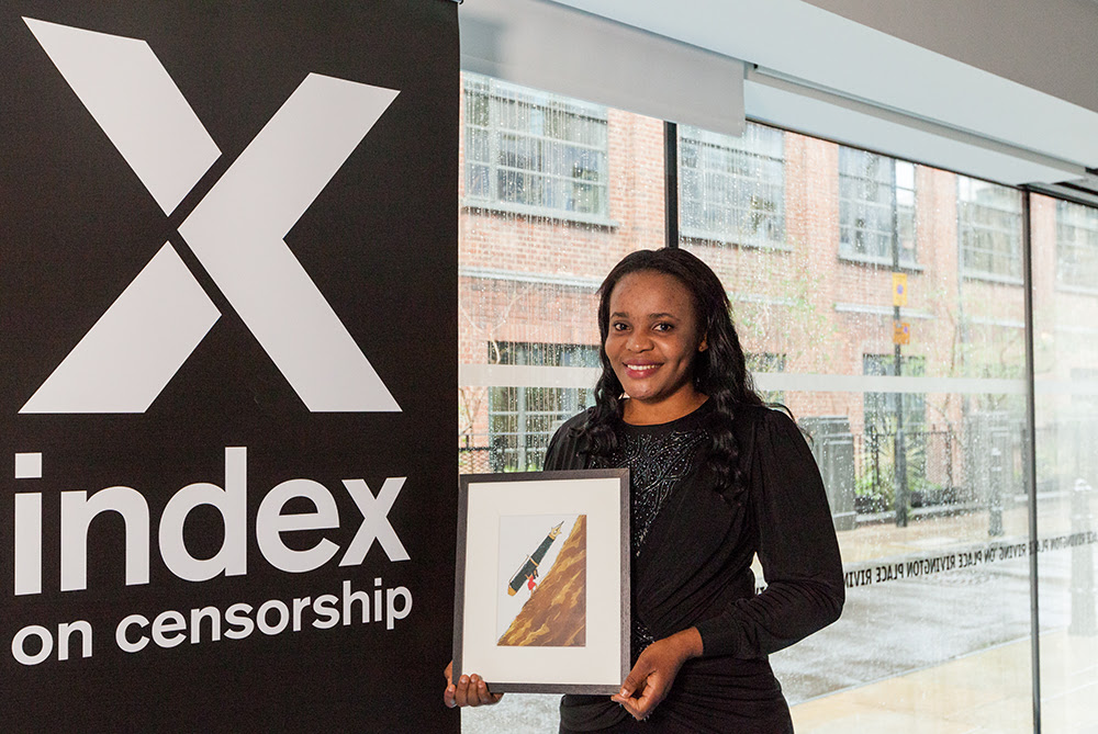 Mimi Mefo won the 2019 Index on Censorship Freedom of Expression Award – Apr 26th, 2-19