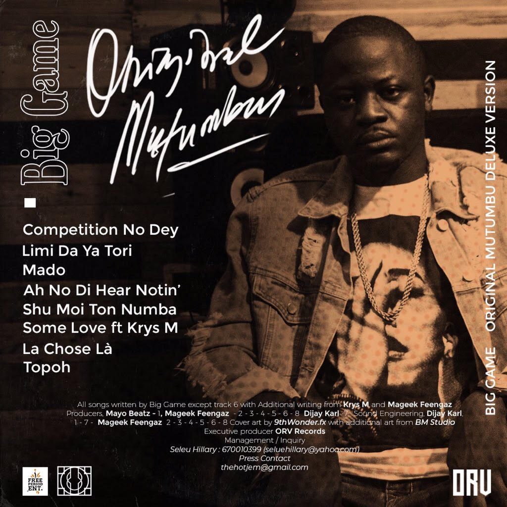 BIg Game ORIGINAL MUTUMBU Cover Art 1