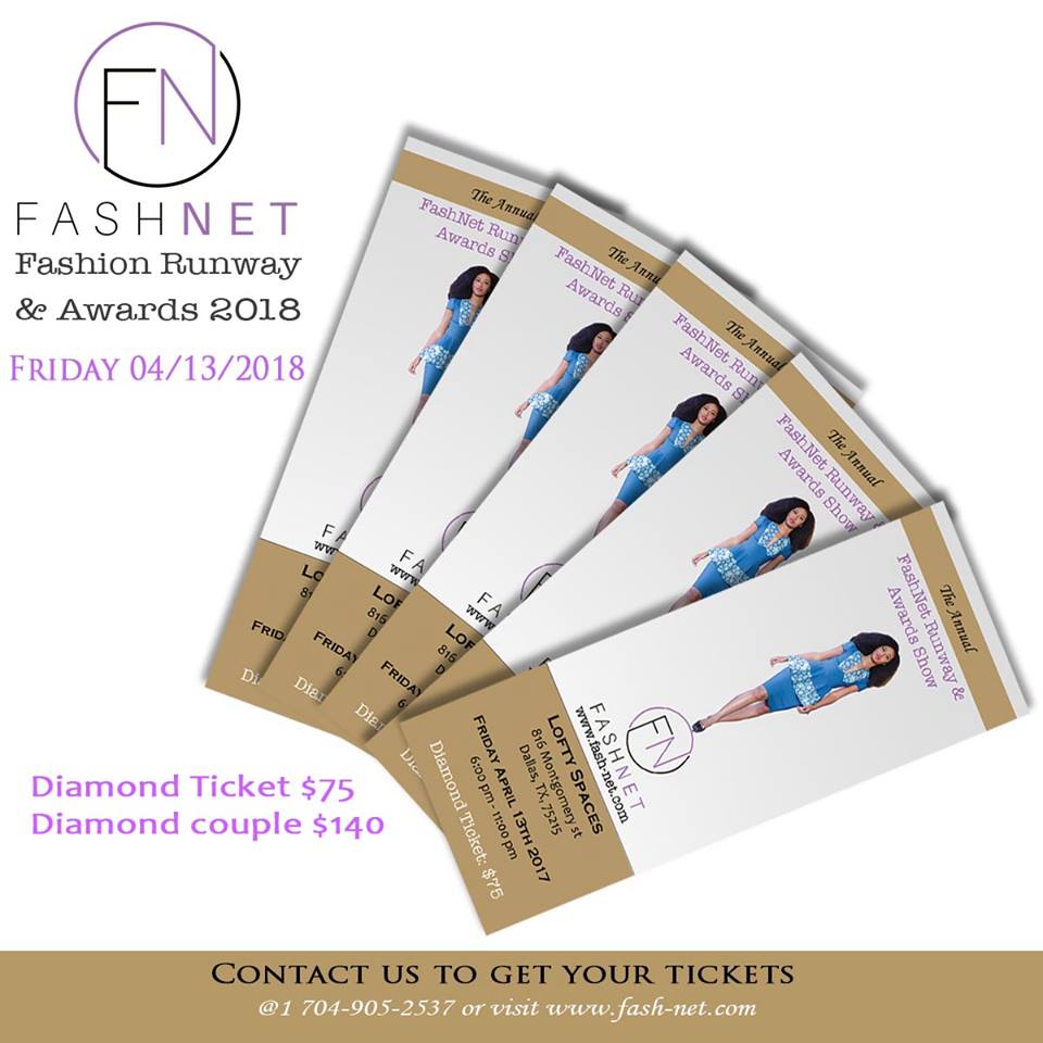 FashNet 2018 Diamond Tickets