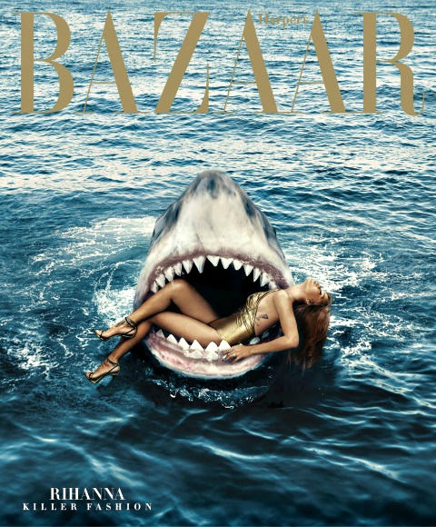Rihanna Shark Harpers Bazzar – Feb 6th, 2015 – 210
