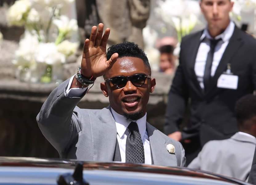 Samuel Eto’o gets married